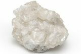 Lustrous Calcite Crystal Cluster with Pyrite - Fluorescent! #219533-1